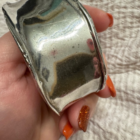 Silpada Vintage Silver filigree Cuff Bracelet - Picture 5 of 8